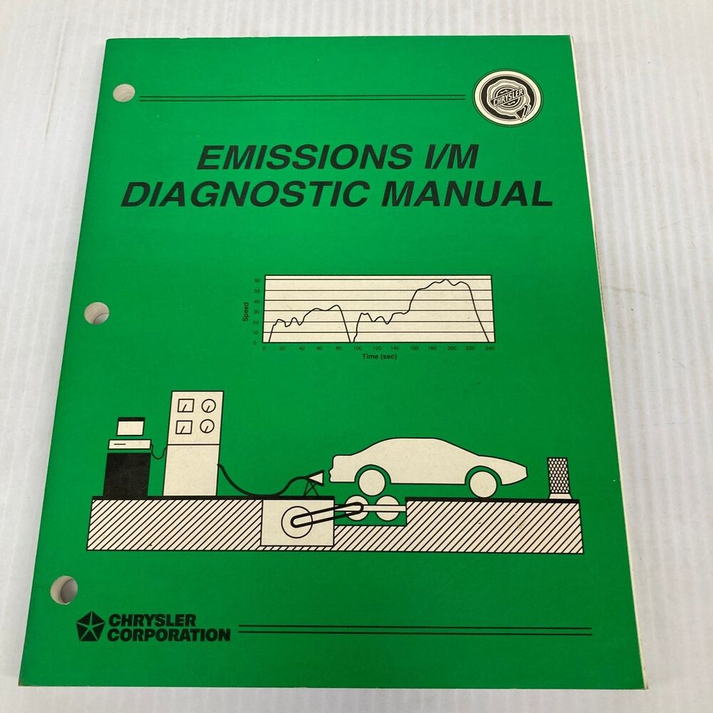 Chrysler EMISSIONS I/M DIAGNOSTIC MANUAL FoMoCo